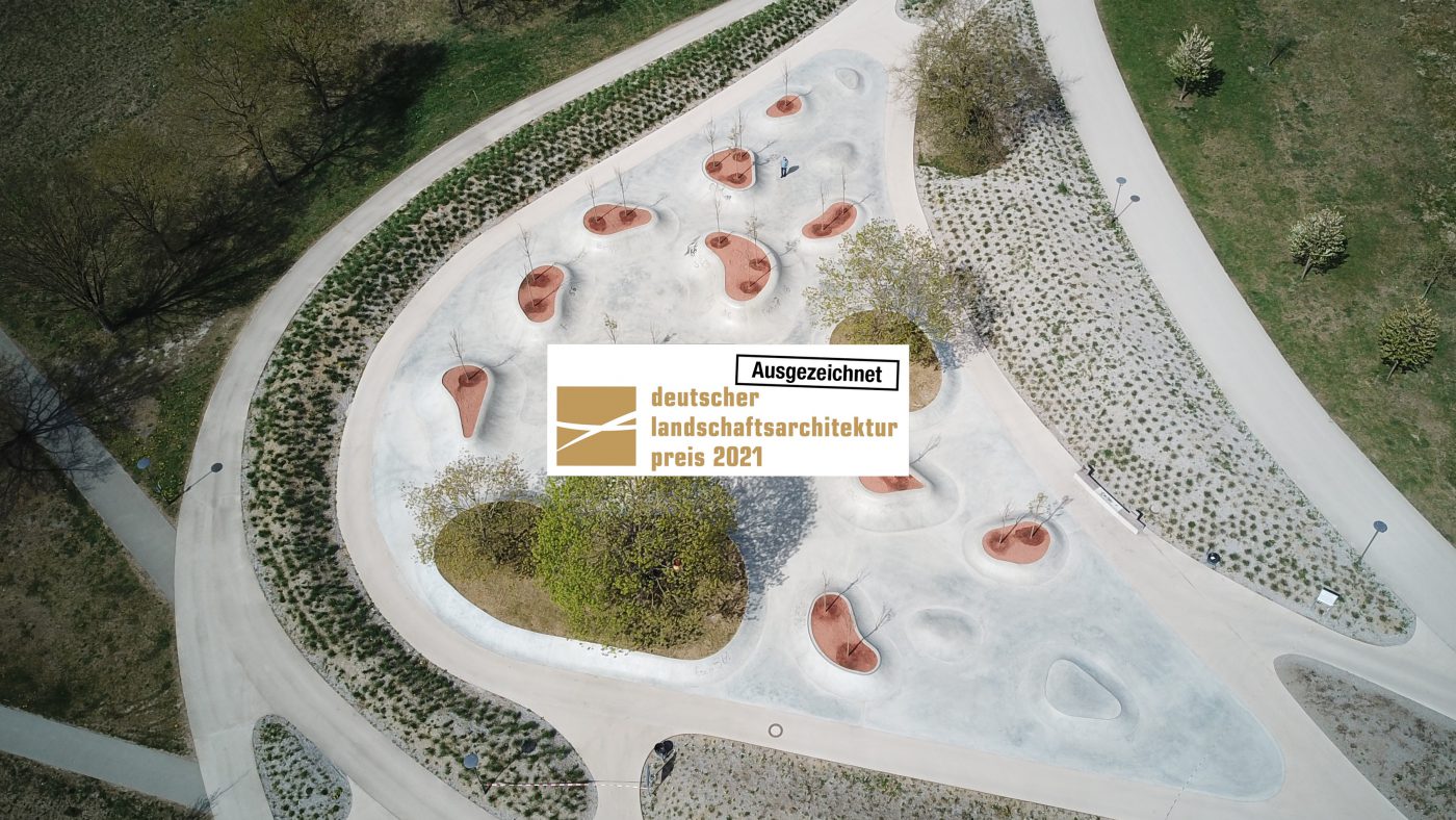 Maier Landschaftsarchitektur - bdla-Preis 2021 - Bewegungslandschaft Reese Kaserne, Augsburg