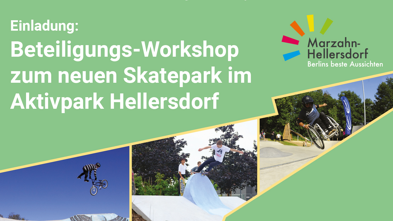 Berlin Marzahn-Hellersdorf Skatepark Workshop