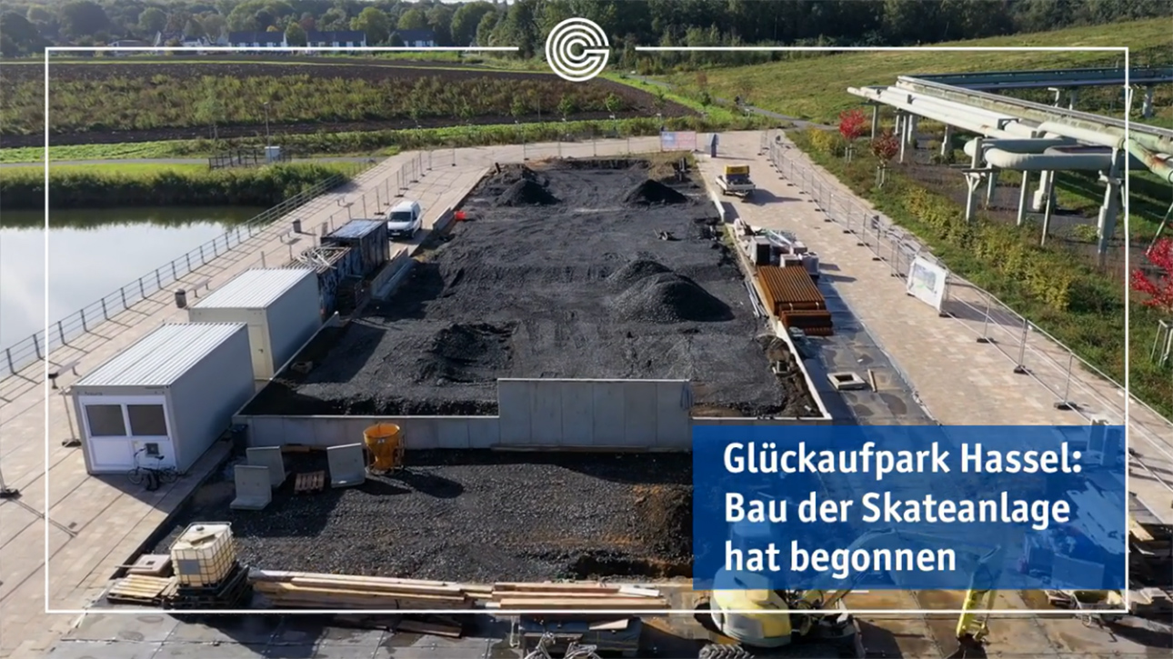 Gelsenkirchen Skatepark Baubeginn 210928
