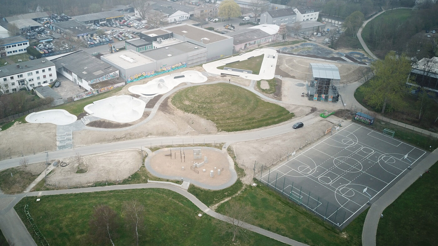 Dortmund Hombruch - Skate- und Bikepark - Eroeffnung-Sommer 2022 - 01